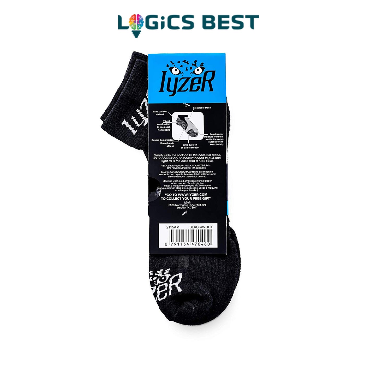 Mens Running Coolmax Sock
