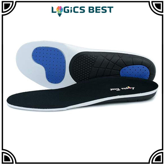 Pain Relief Insoles, Professional-Grade High Arch Orthotic Insert for Maximum Support, Unisex, Anti-Fatigue Technology Replacement Insole