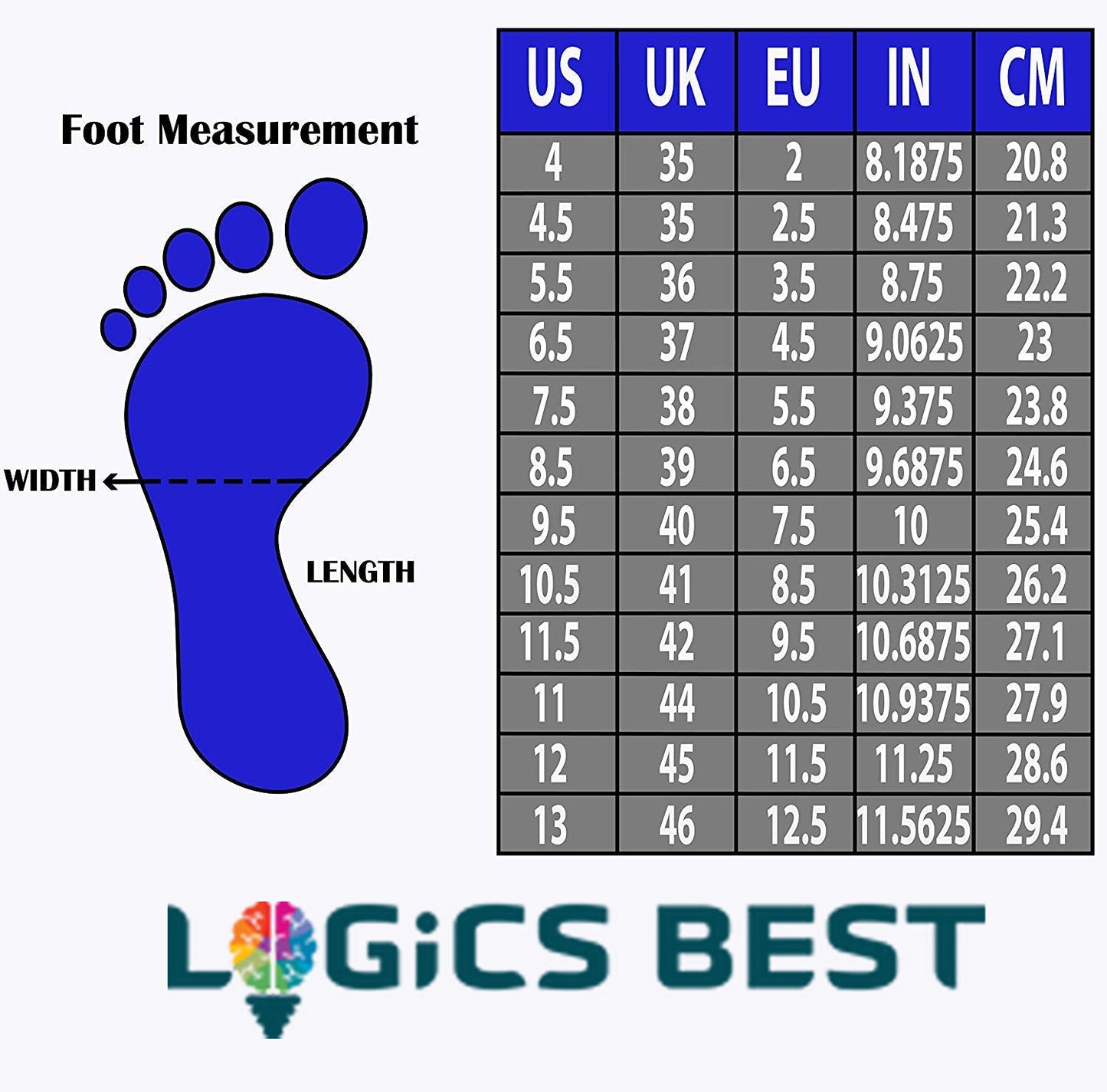 Plantar Fasciitis Flat Feet Insoles Arch Supports Orthotics Relieve High Arch, Foot, Heel Pain (US Mens 6.5-9 Womens 8-11.5)