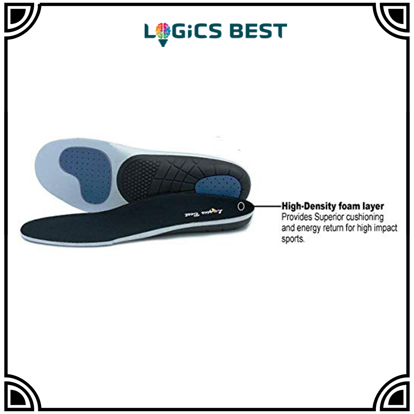 Professional-Grade High Arch Orthotic Insert